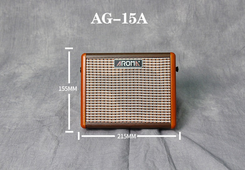 Loa Đàn Guitar Acoustic Aroma AG-15w