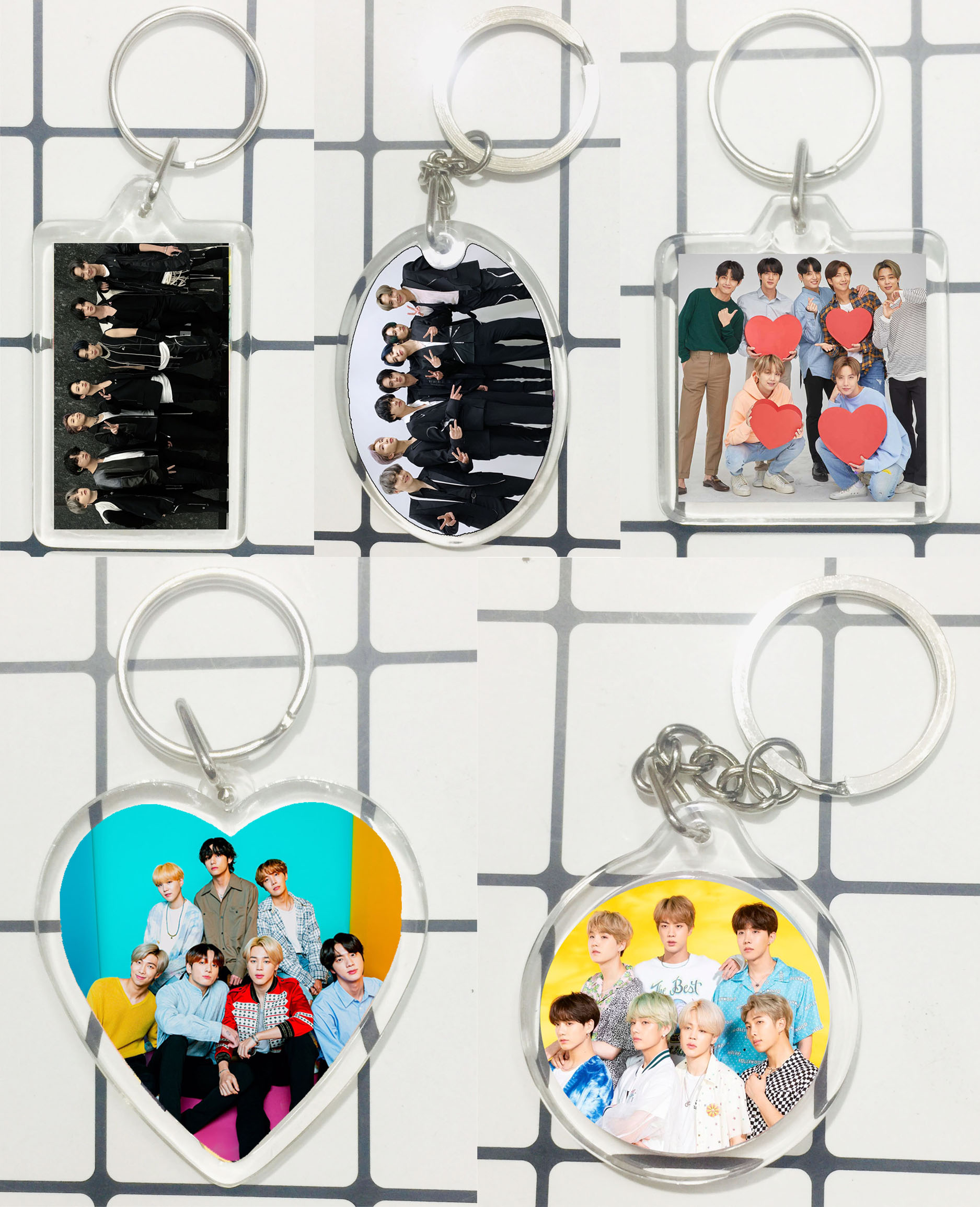 Móc khoá trong KPOP BTS và thành viên set 2 móc