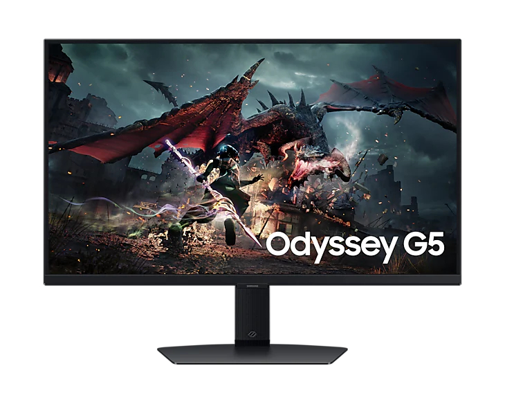 Màn hình Samsung Odyssey G5 G50D LS27DG502EEXXV 27 inch QHD IPS 180Hz 1ms - Hàng Chính Hãng