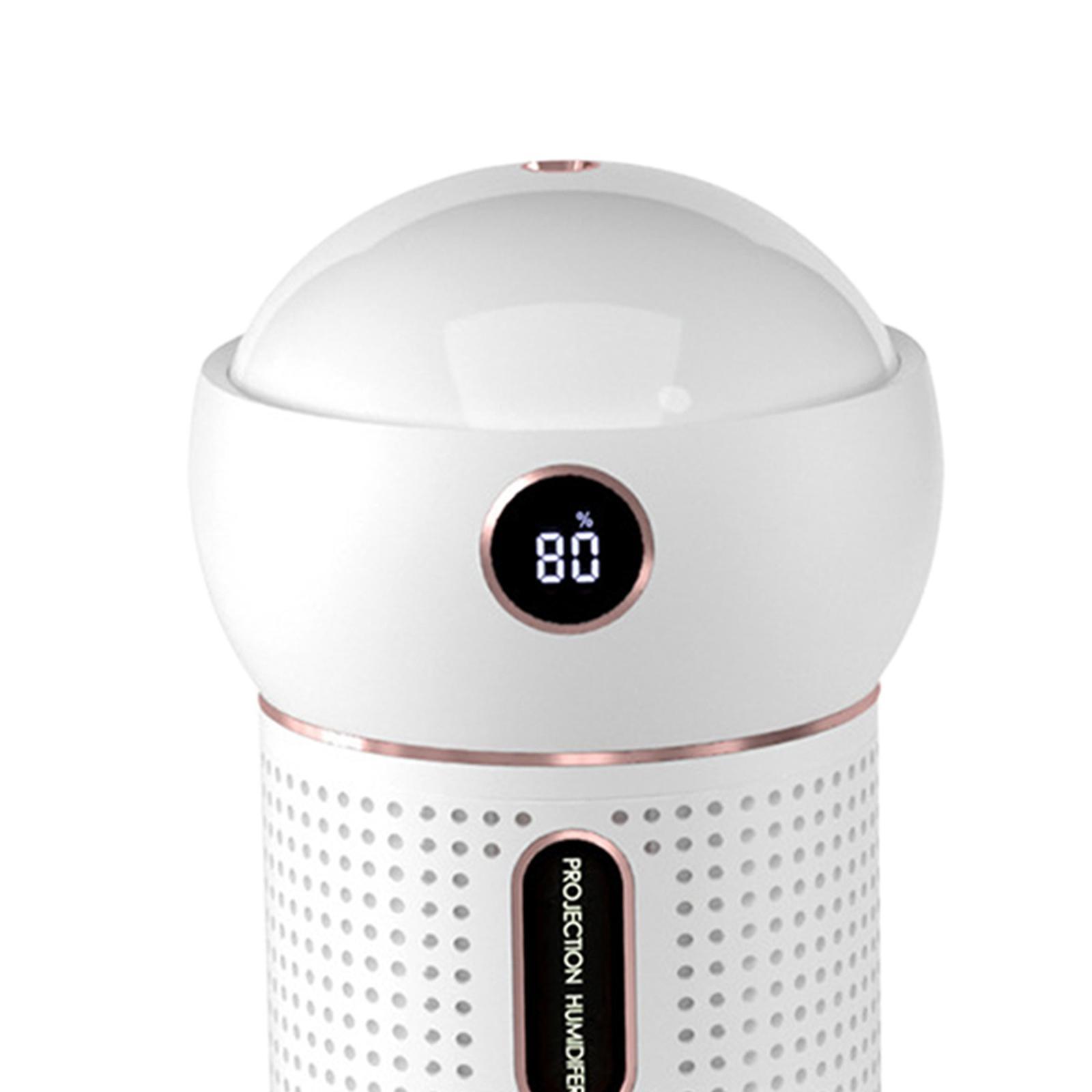 630ml Mini Humidifier Air Purifier Aroma Essential Oil Diffuser Night Light
