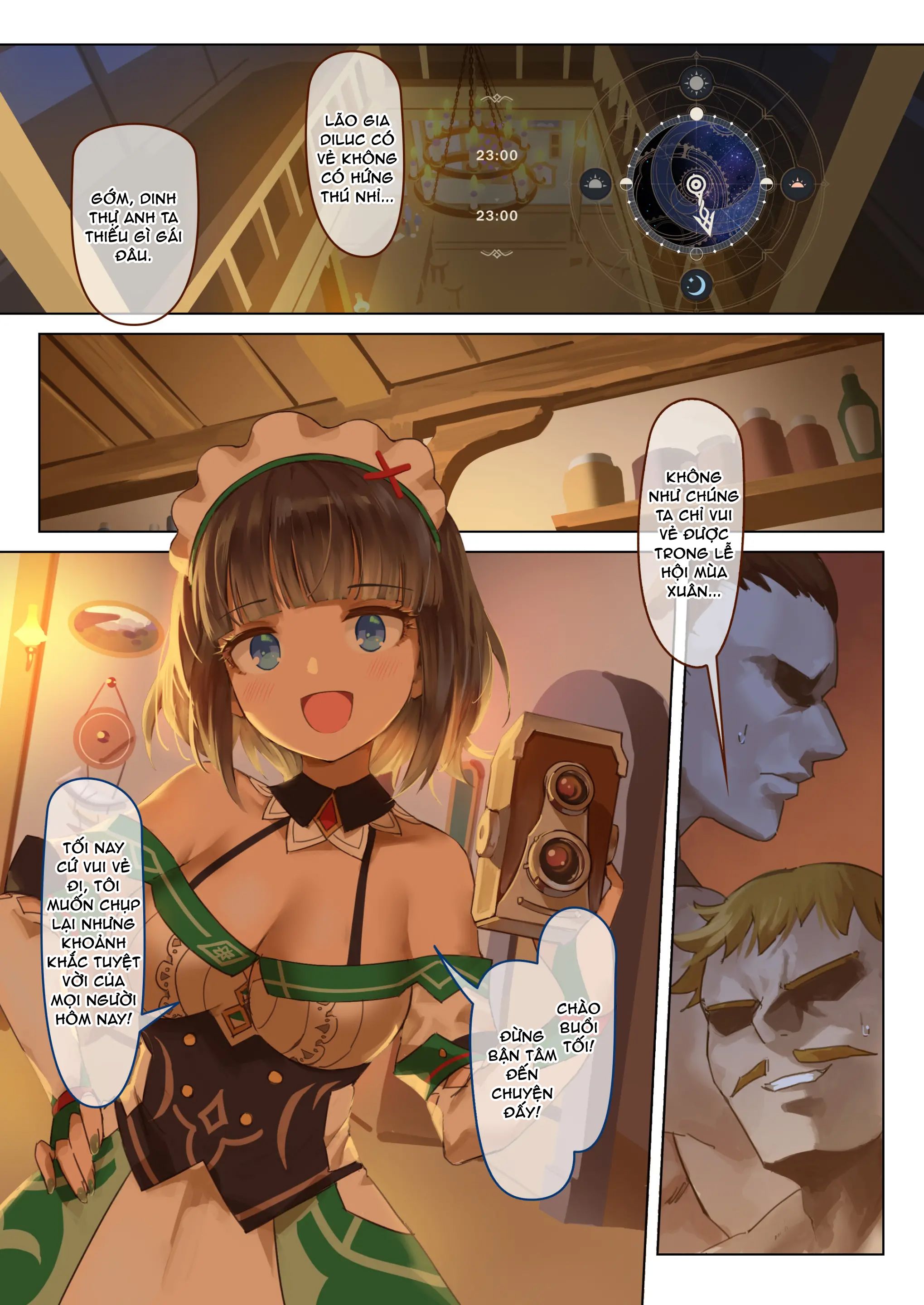 lễ hội mùa xuân mondstadt chapter 3 13