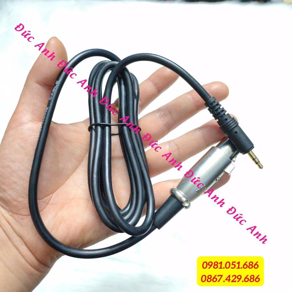 DÂY XLR - 3.5 chuyên dụng cho mic thu âm và sound card lọc nhiễu tốt cho âm thanh chuẩn nhất