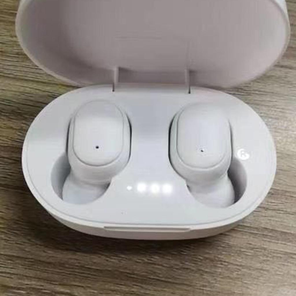 2xA6S TWS Airdots Headset Bluetooth5.0 Earphone Headphone Stereo Earbuds White