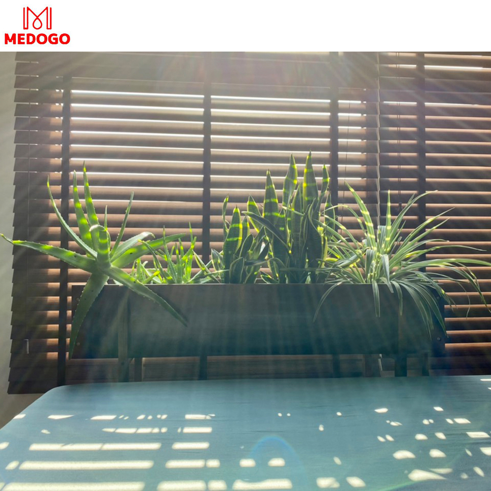 Chậu gỗ trồng cây Medogo, hoa, kệ trồng cây ban công-01