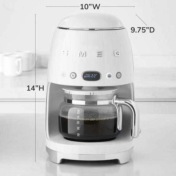 Máy Pha Cà Phê Smeg DFC02PBEU, Smeg Coffee Maker, Máy Pha Cafe, Dung Tích 1.4L, Nhiều Màu, Nhập Đức - Xanh mint