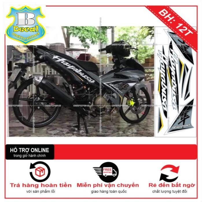 Tem rời dành cho EX 150 HAYABUSA XANH