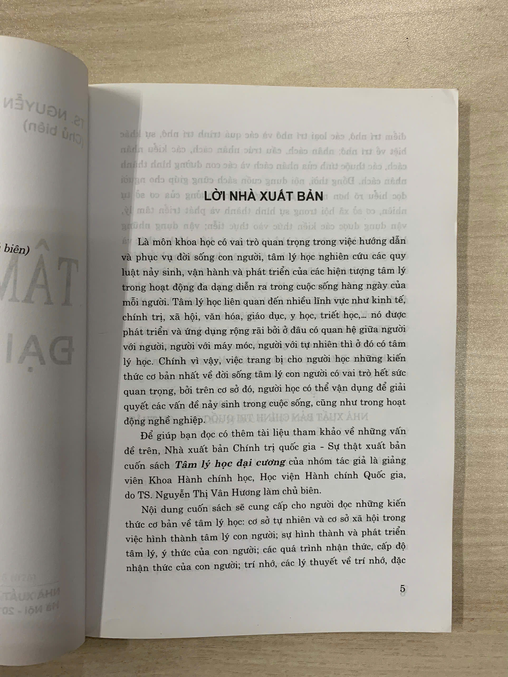 Tâm lý học đại cương