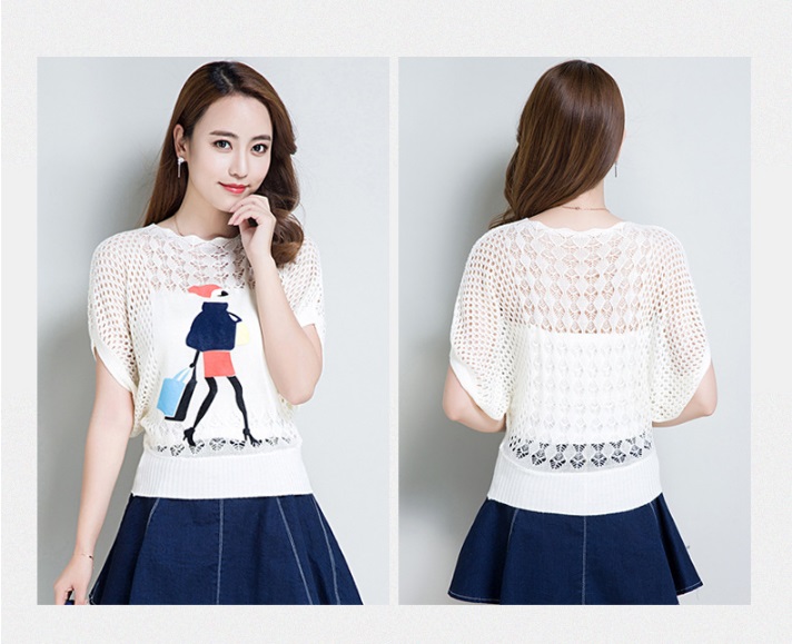 Áo sợi cánh dơi phong cách Hàn Quốc - 85199