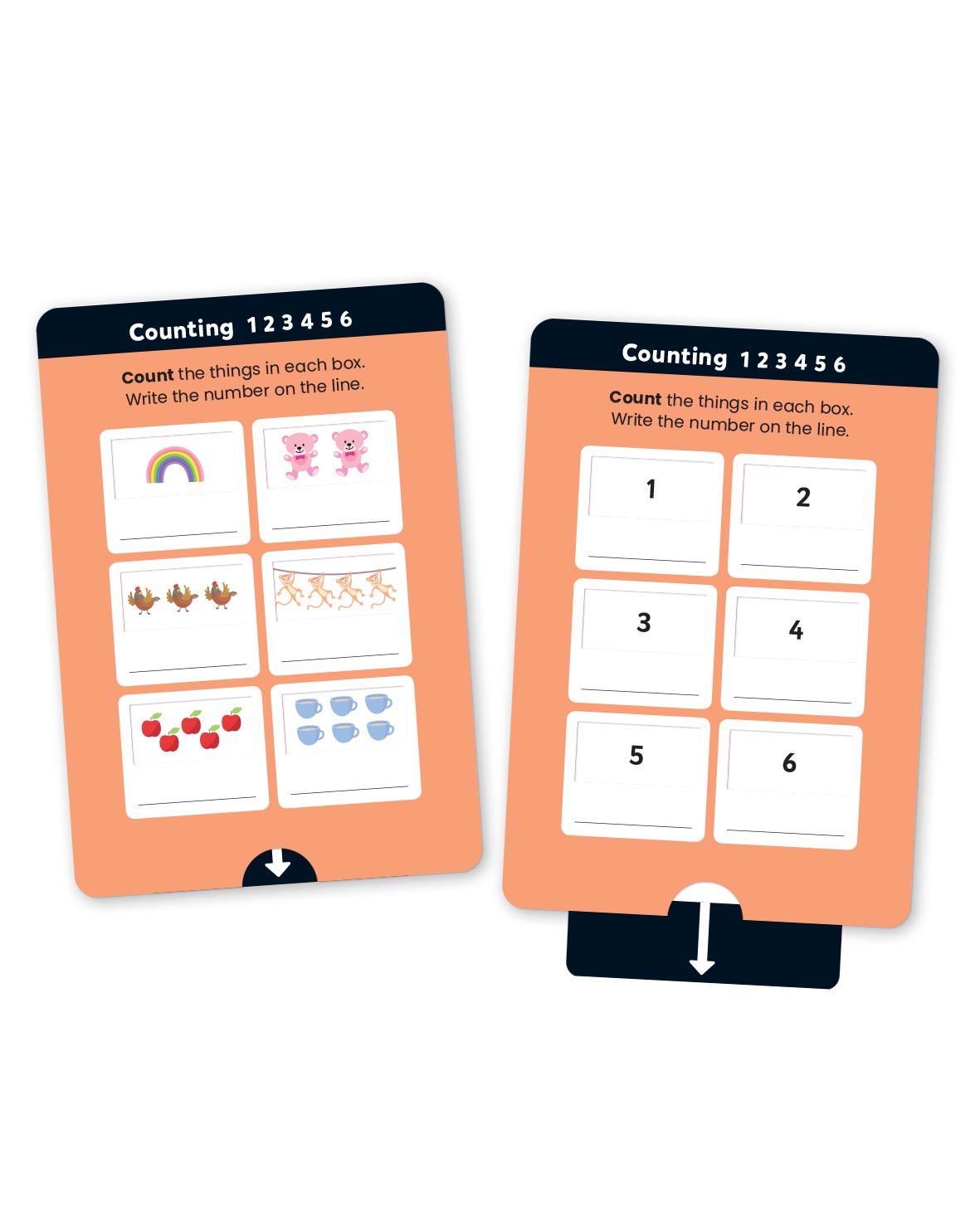 Junior Explorers: Maths Pull-the-Tab Flash Cards