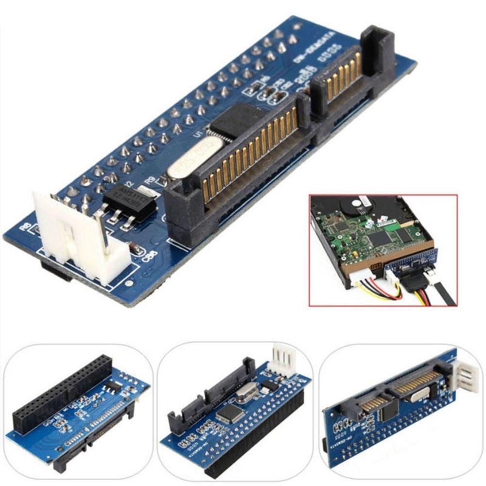 Dây Cáp Chuyển Đổi Từ Pata Sang Sata Ide / Pata Sang Sata 3.5 Hdd Với 7 Cổng Sata 40-pin / Nhiều Màu Chất Lượng Cao
