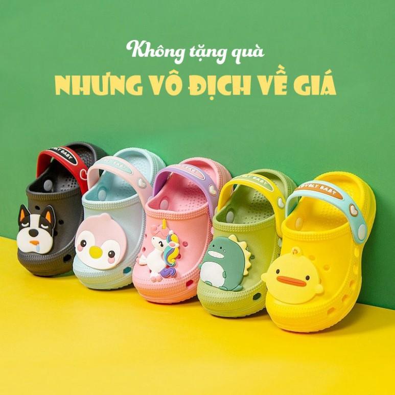 Dép Sục Bé Trai Bé Gái Cheerful Mario CJ-9966 Siêu Mềm Siêu Nhẹ Chống Trơn Trượt Cho Bé