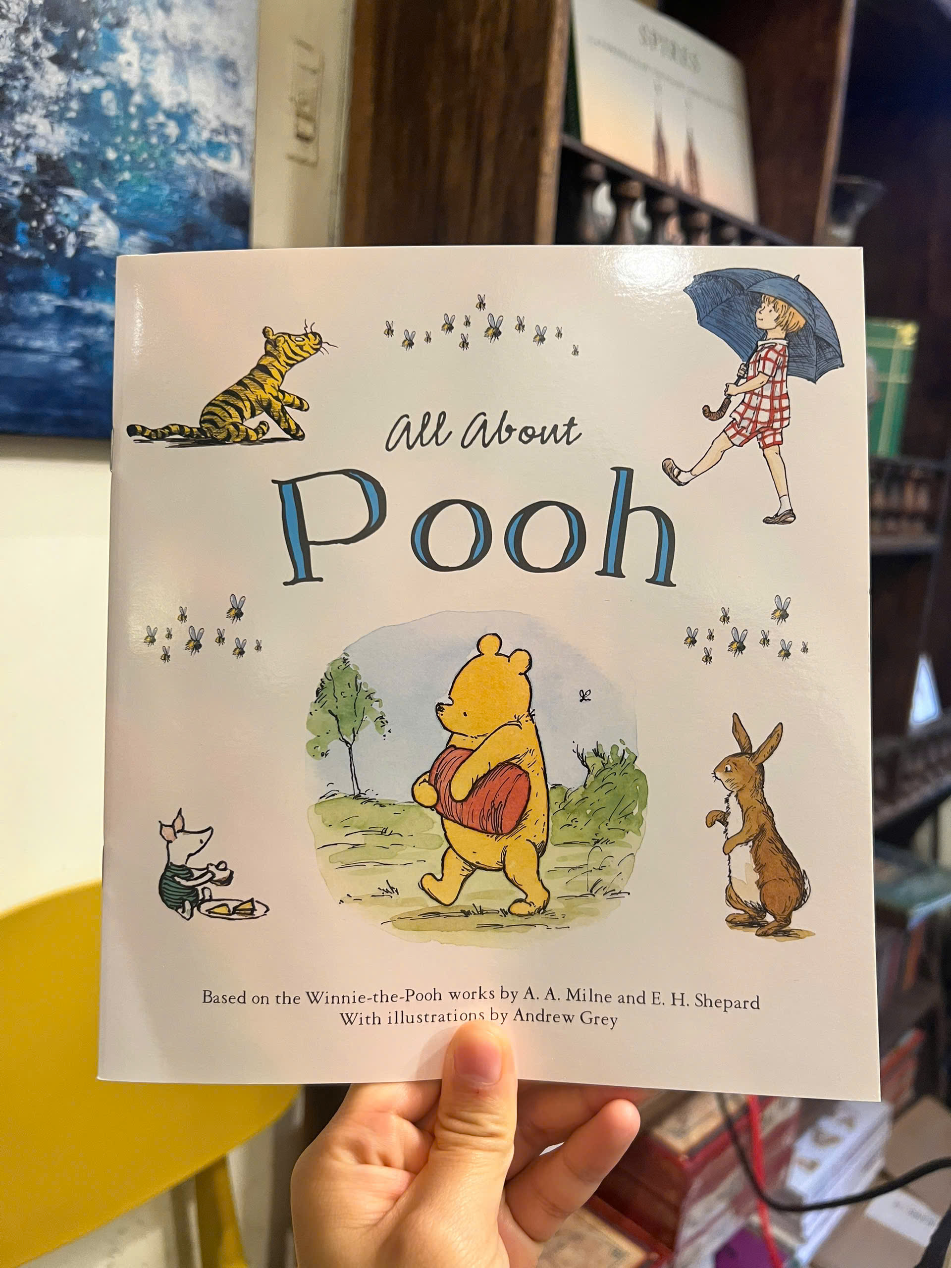 Sách - Winnie-the-Pooh: All About Pooh by A. A. Milne | Children Picture Book / Ngoại văn Thiếu nhi