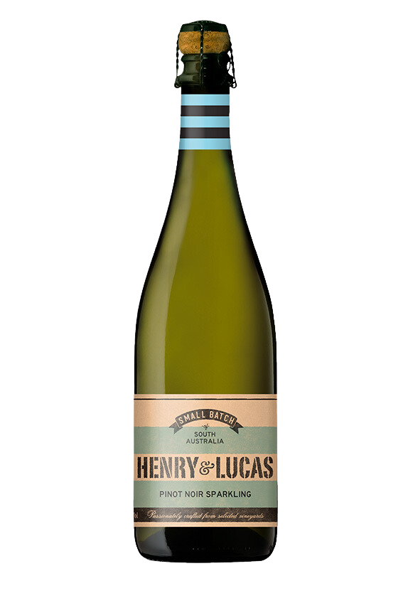 Rượu Vang Sủi Dominic HENRY & LUCAS Pinot Noir Sparkling 750ml 13% Acl