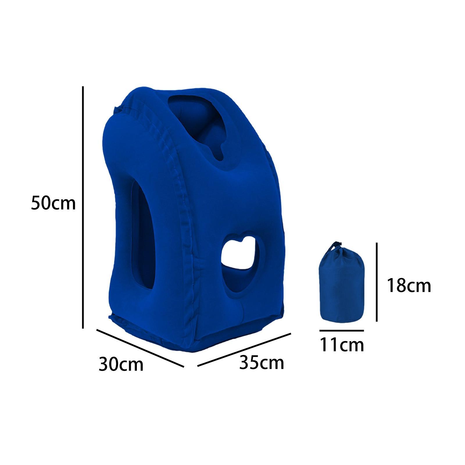 2pcs Travel Pillow Comfortable Neck Pillow Headrest for Office Camping
