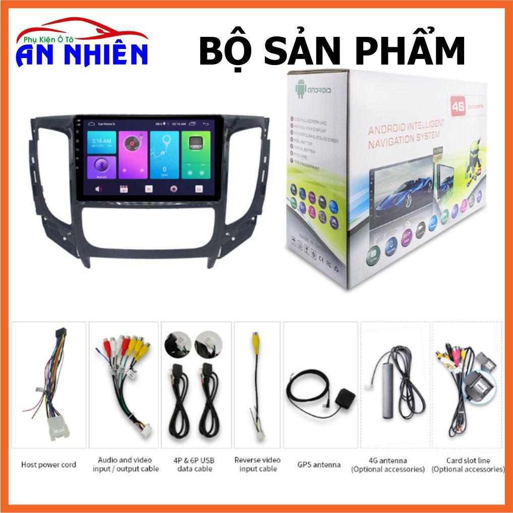 Màn Hình 9 inch Cho Xe TRITON (Tự Động) - Màn Hình DVD Android Tặng Kèm Mặt Dưỡng Giắc Zin Cho Mitsubishi Triton