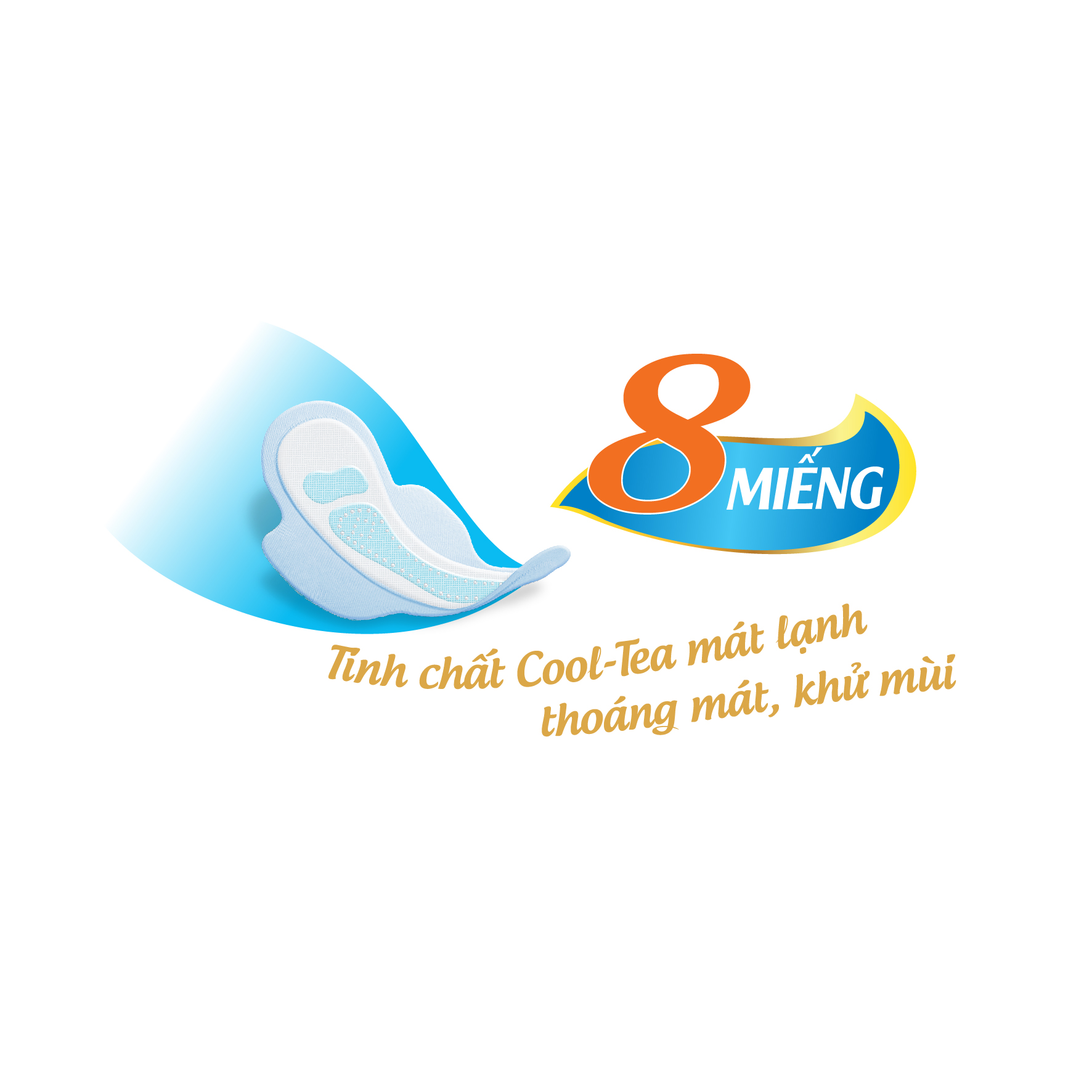 Băng vệ sinh icool chill siêu mềm 8 miếng