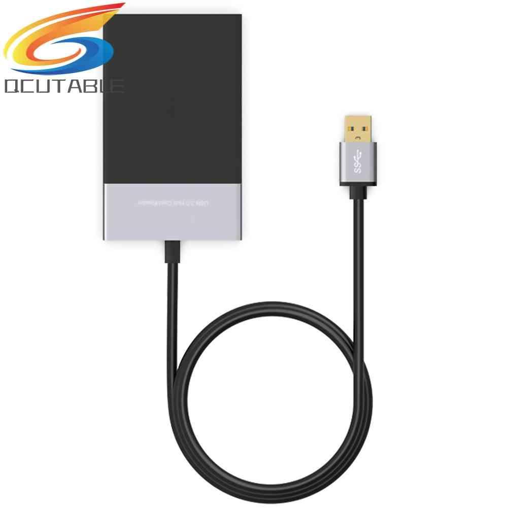 Đầu Đọc Thẻ Nhớ USB 3.0 2 Cổng 6 Trong 1 Cho XQD CF TF