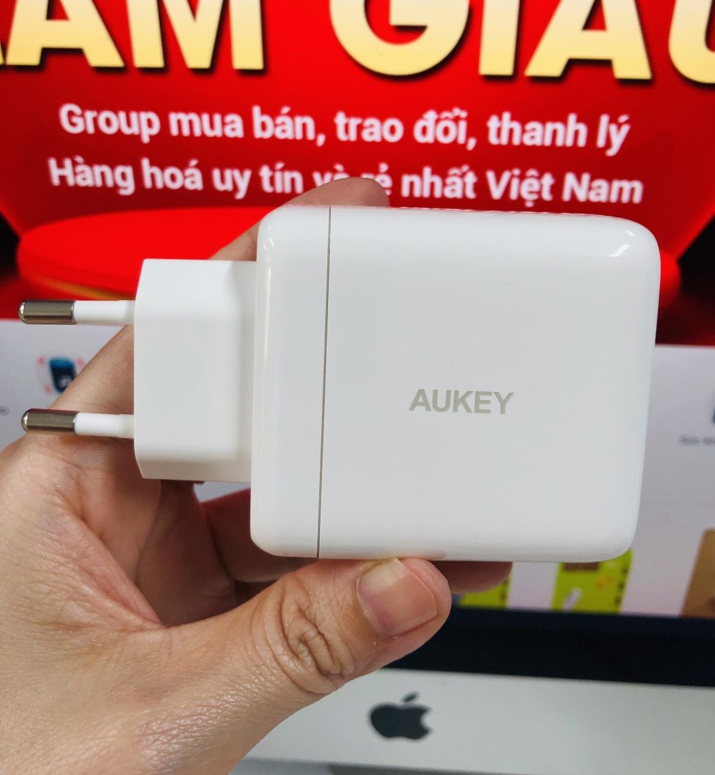 Củ sạc nhanh PD 65w Aukey CH-A5 cổng Type-C