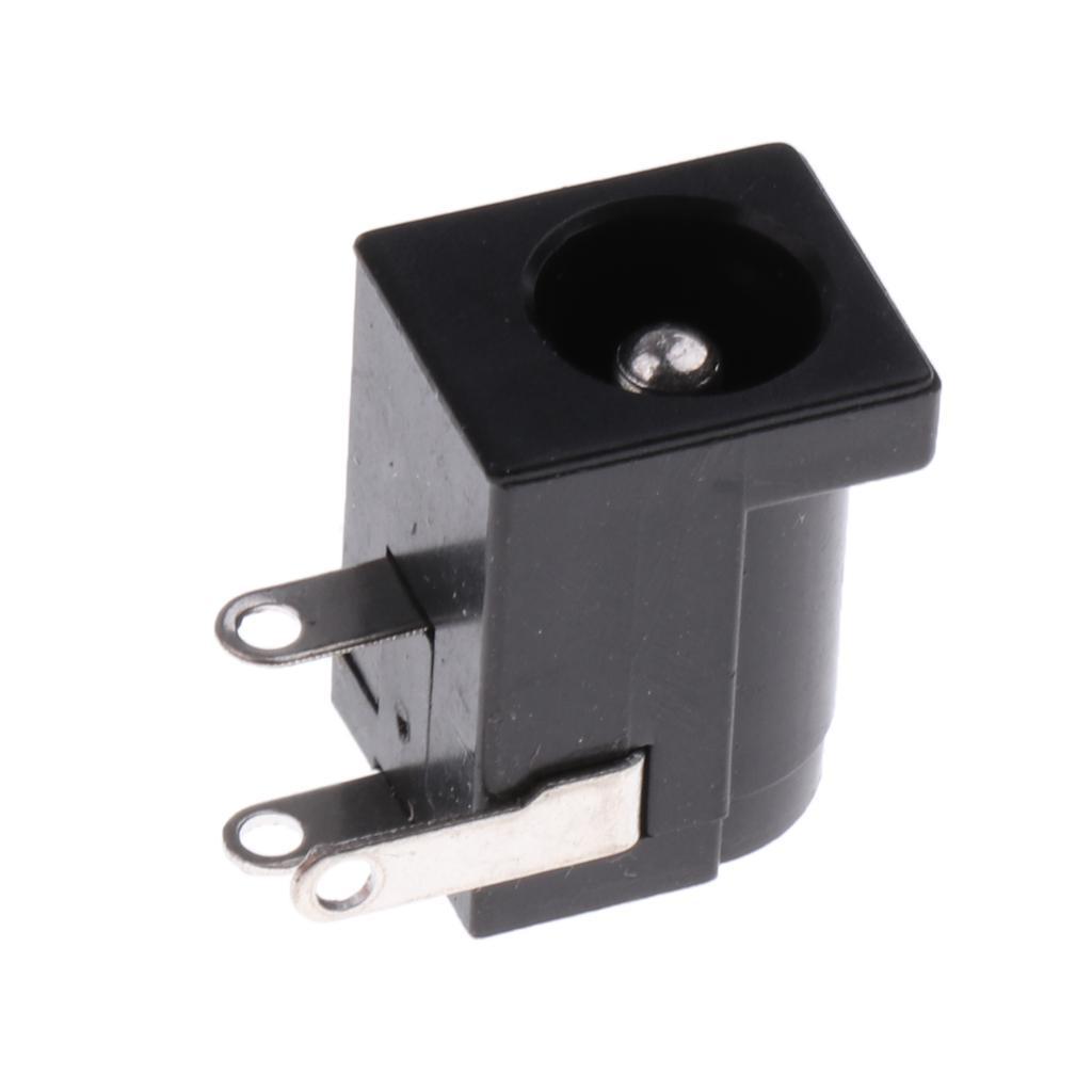 50x DC Socket  DC-005 Power Socket 5.5mm*2.5mm 3PIN PCB Mount Connector