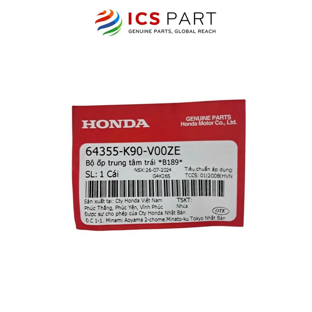 Ốp Trung Tâm Trái HONDA Wave Rsx 110 2016-2017 Xanh Lam B189 (Có Tem) (64355K90V00ZE)
