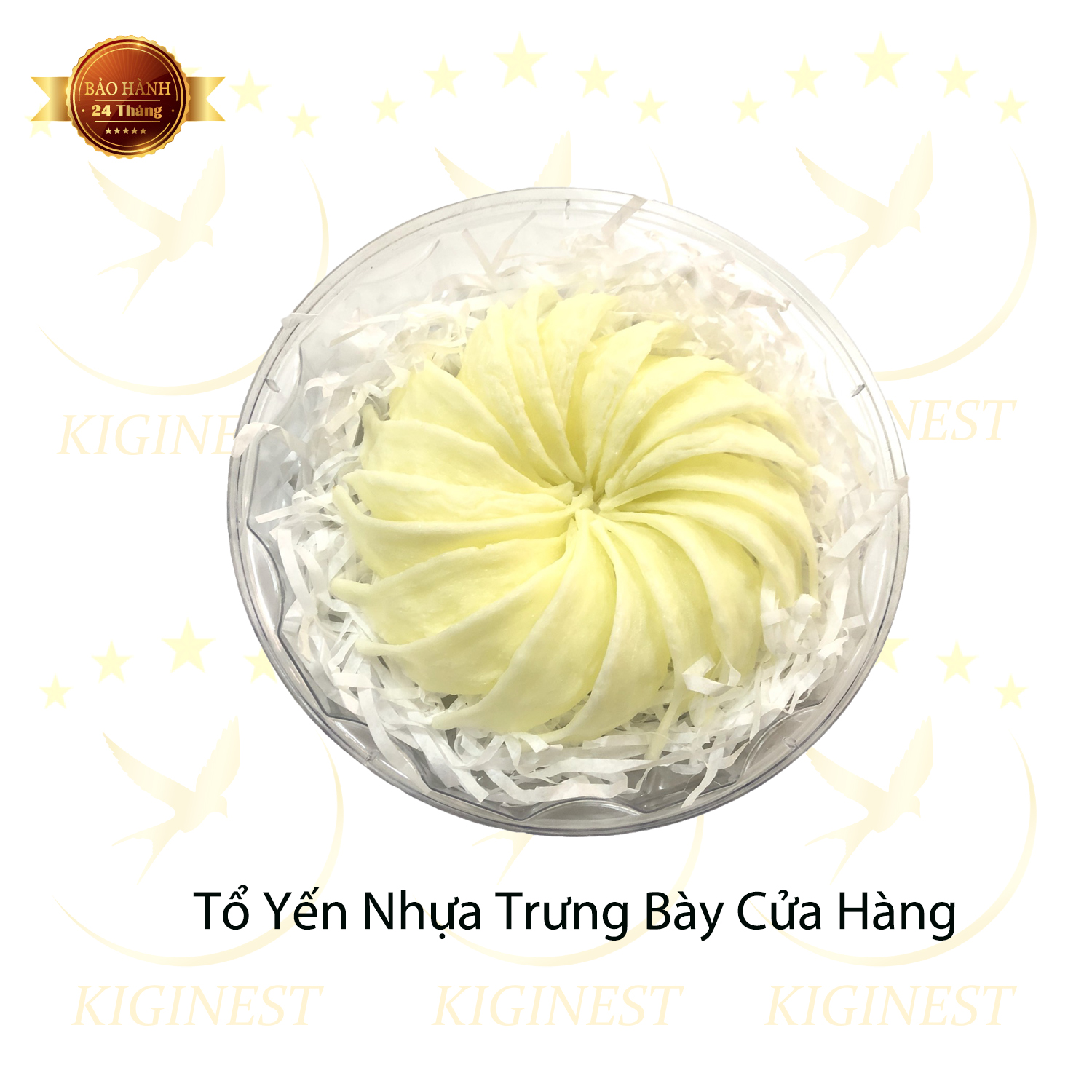 COMBO 1O TỔ YẾN NHỰA TRƯNG BÀY TRONG CÁC SHOWROOM, CỬA HÀNG YẾN, MẪU MÃ ĐẸP MẮT