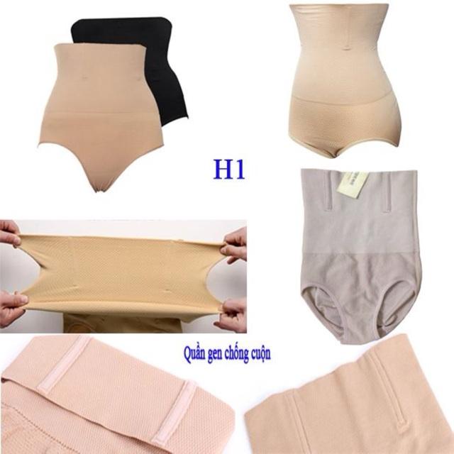 Quần Gen Nịch Bụng Có Thanh Chống Cuộn - Quần Gen nịch Bụng Cao Cấp Chống Cuộn