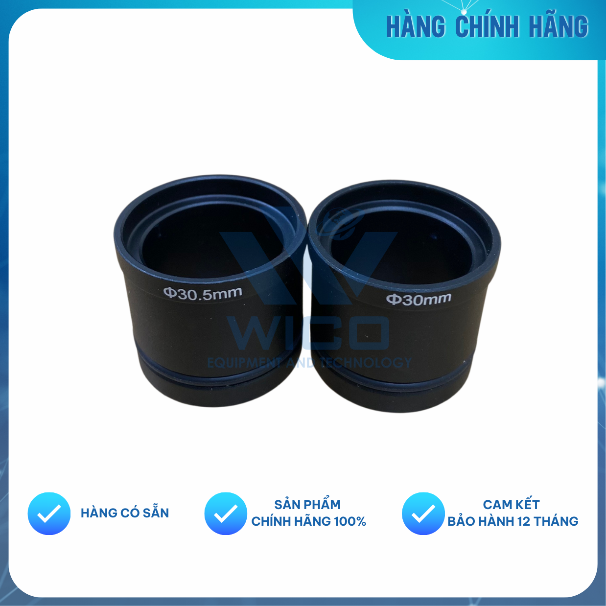 Bộ Ống Kính 0.5x Chuyên Dụng Cho Camera Kết Nối Kính Hiển Vi - Hàng Chính Hãng