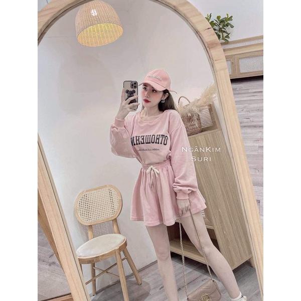 Bộ OTHO áo dài quần đùi HS6