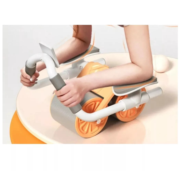 Con lăn tập bụng thế hệ mới RW001 có trợ lực, chống trơn trượt,dụng cụ plank tập gym giúp eo thon gọn hàng cao cấp
