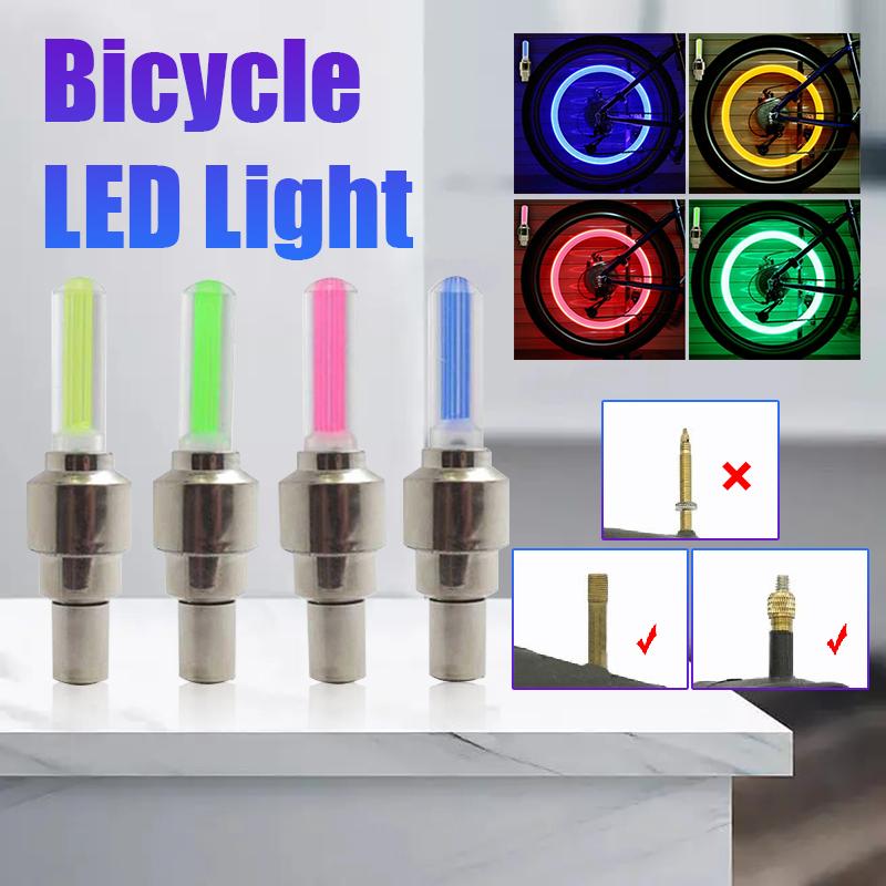 Đèn LED Van Bánh Xe Máy Ô tô Xe Đạp Siêu Đẹp,Đèn LED Neon Gắn Bánh Xe Đạp,Đèn Van Xe Chất Lượng Cao