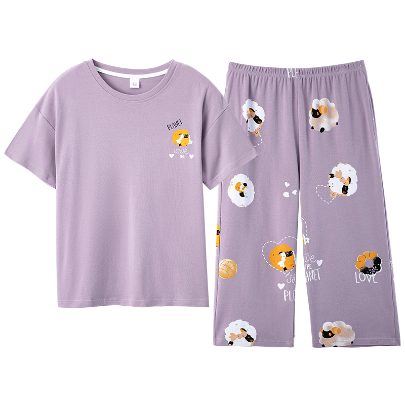 Quần áo mặc nhà cotton 5623