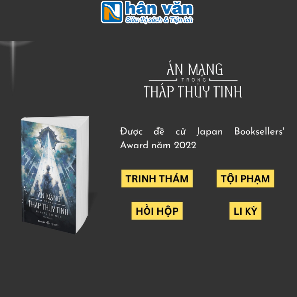 Sách - Án Mạng Trong Tháp Thủy Tinh
