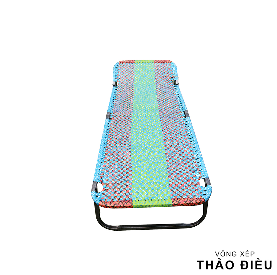 Giường xếp Khung vuông gấp gọn 75cm Sơn tĩnh điện
