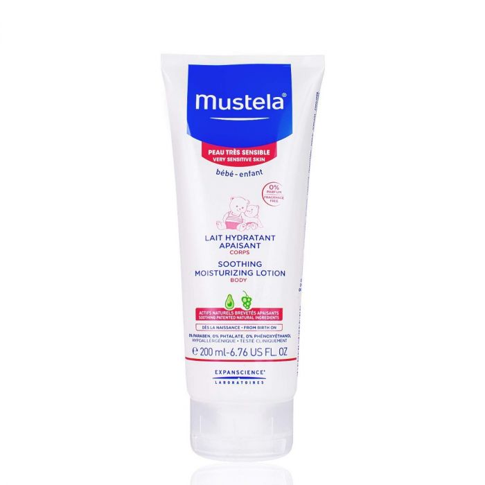 Sữa dưỡng da toàn thân Soothing Moisturizing Lotion Mustela 200ML