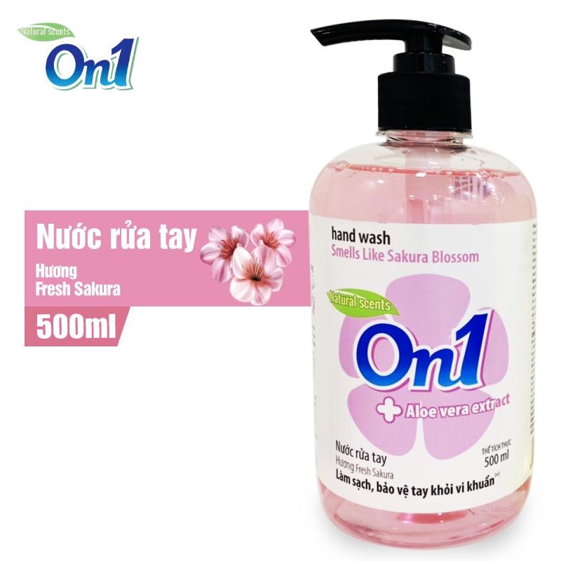 Nước rửa tay sạch khuẩn 500ml hương Fresh Sakura - RT506 - Lixco Việt Nam