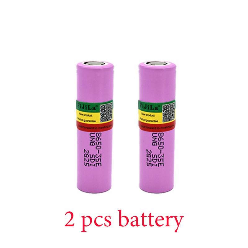 2022 Mới Chính Hãng INR18650 35E 3.7V 3500MAh 20A Xả 18650 Pin Li-ion Pin Sạc 3.7V + Bộ Sạc Điện Áp Danh Định: 3.7V