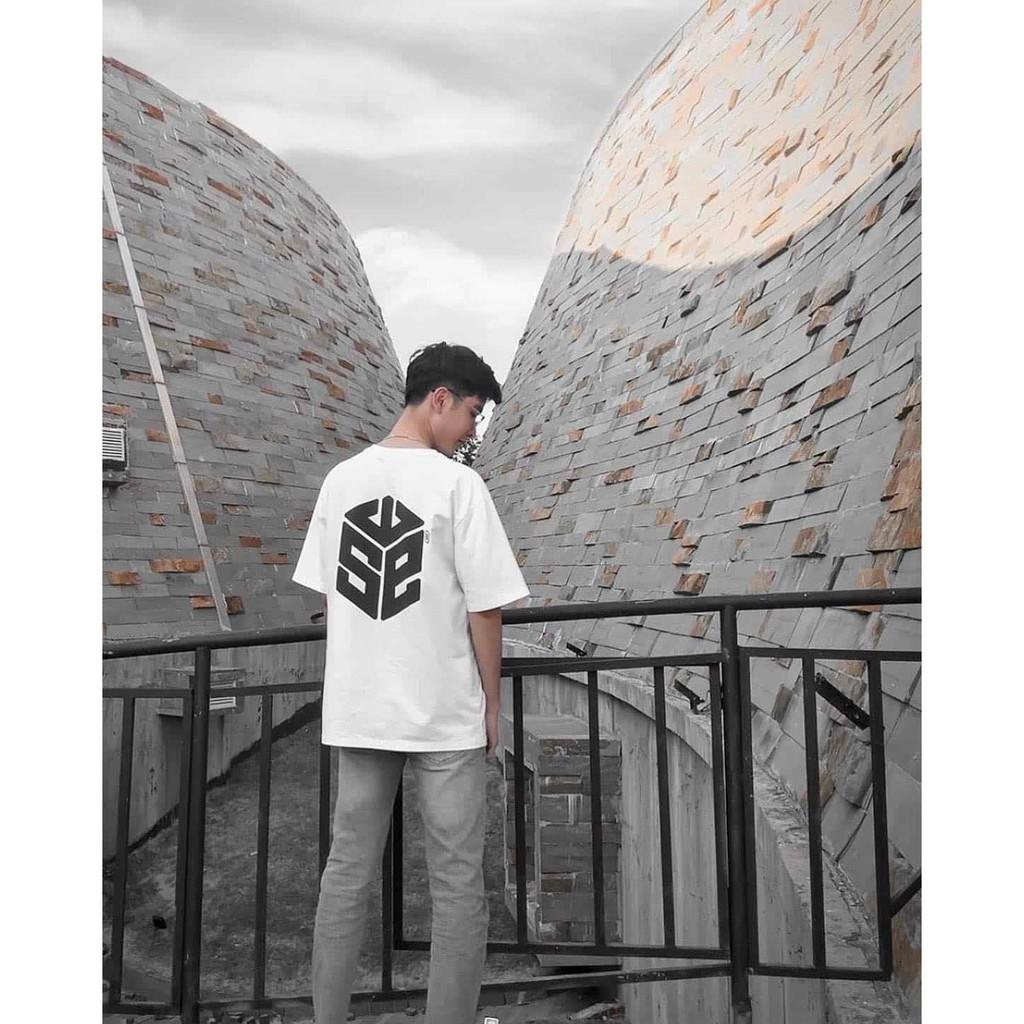Áo Thun Nam Nữ Local Brand Swe Big Logo Tay Lỡ Unisex Full Mạc