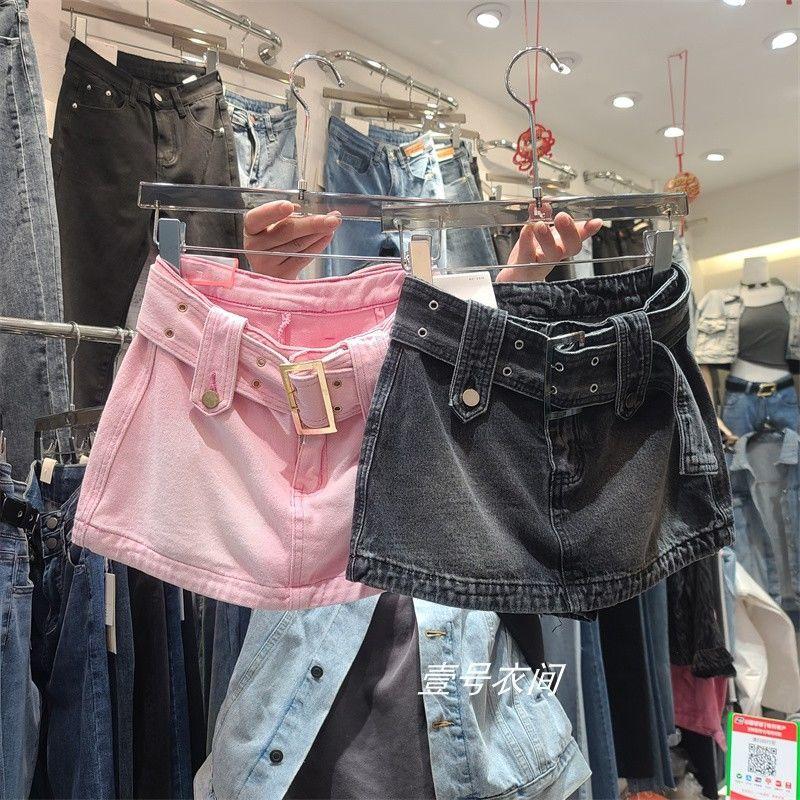 Chân váy jeans chữ a trẻ trung cá tính dành cho nữ