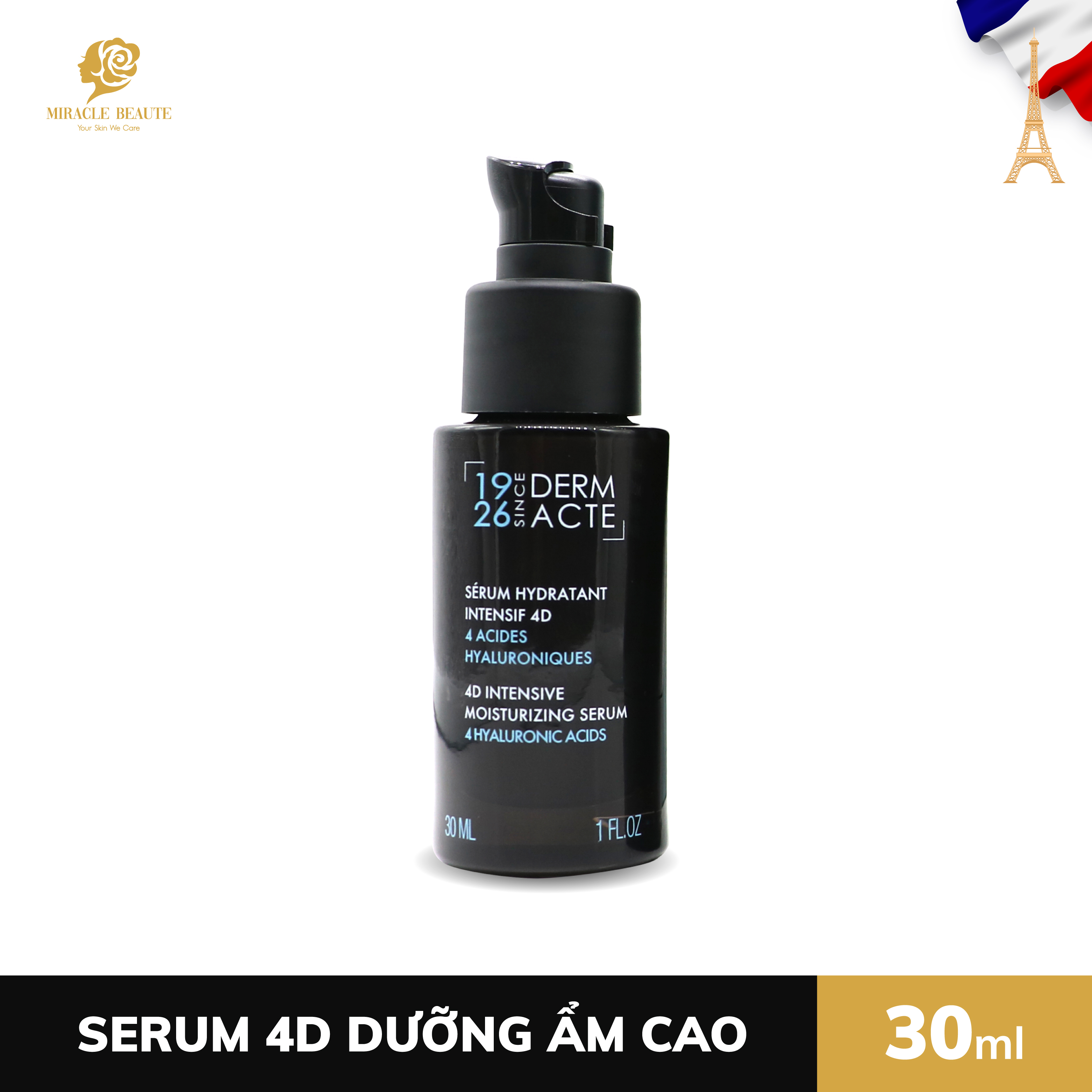 Serum dưỡng ẩm 4D - SERUM HYDRATANT INTENSIF 4D - Academie Scientifique de Beaute