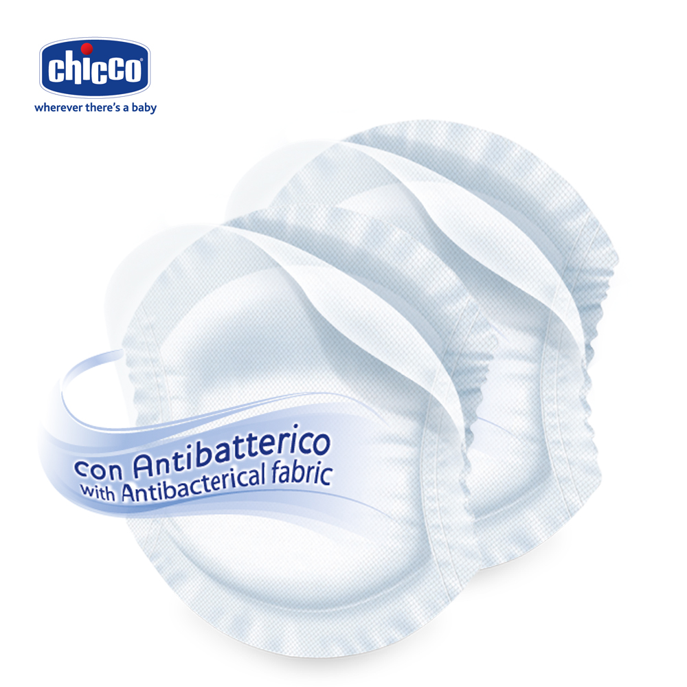 [ TẶNG QUÀ ] Miếng Lót Thấm Sữa Chống Khuẩn Chicco ( hộp 30 miếng ) - Tặng 10 túi trữ sữa unimom 210ml