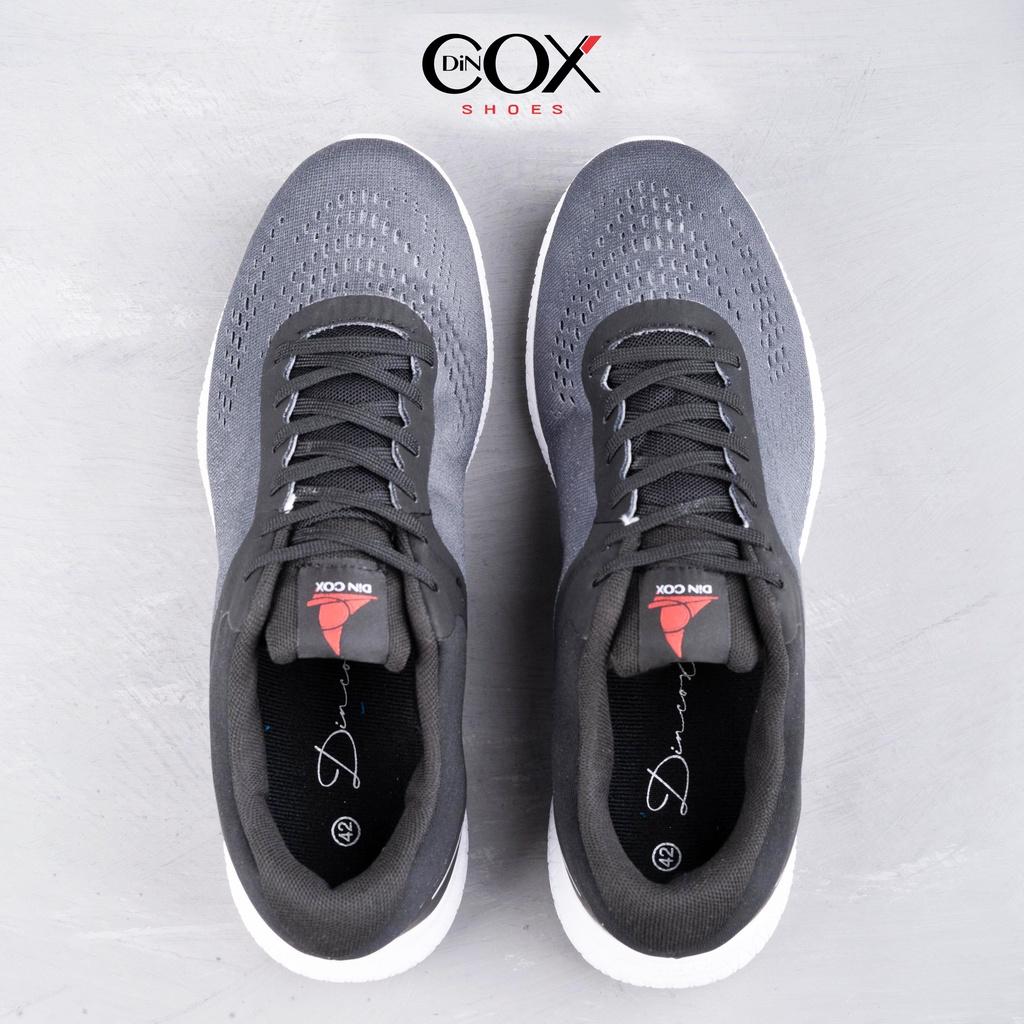 Giày Sneaker Thể Thao Trẻ Trung Năng Động Grey Dincox