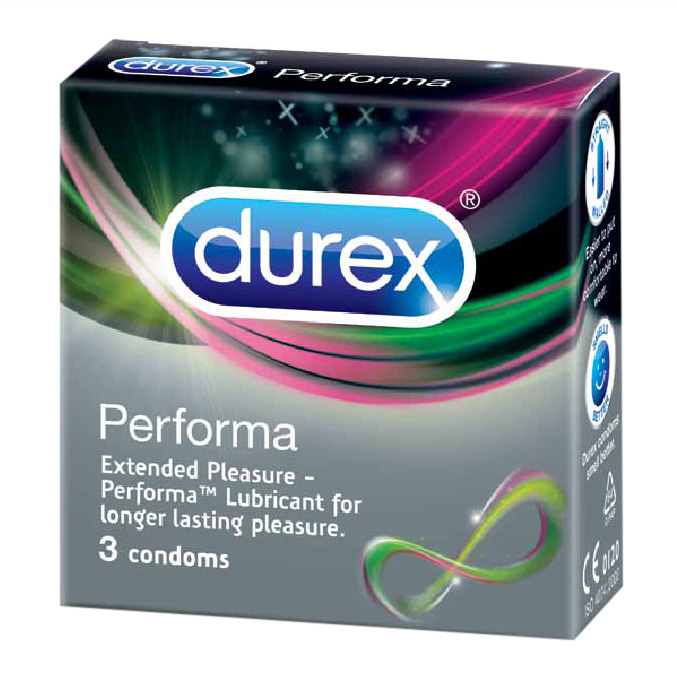 Bộ Sản Phẩm Durex: 1 Chai Gel Bôi Trơn Durex Massage 200ml Và 2 Hộp Bao Cao Su Durex Performa (3 Cái / 1 Hộp) - 100958979