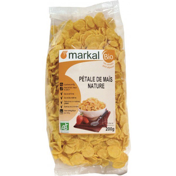Ngũ cốc hữu cơ bắp cán dẹp Markal 200g