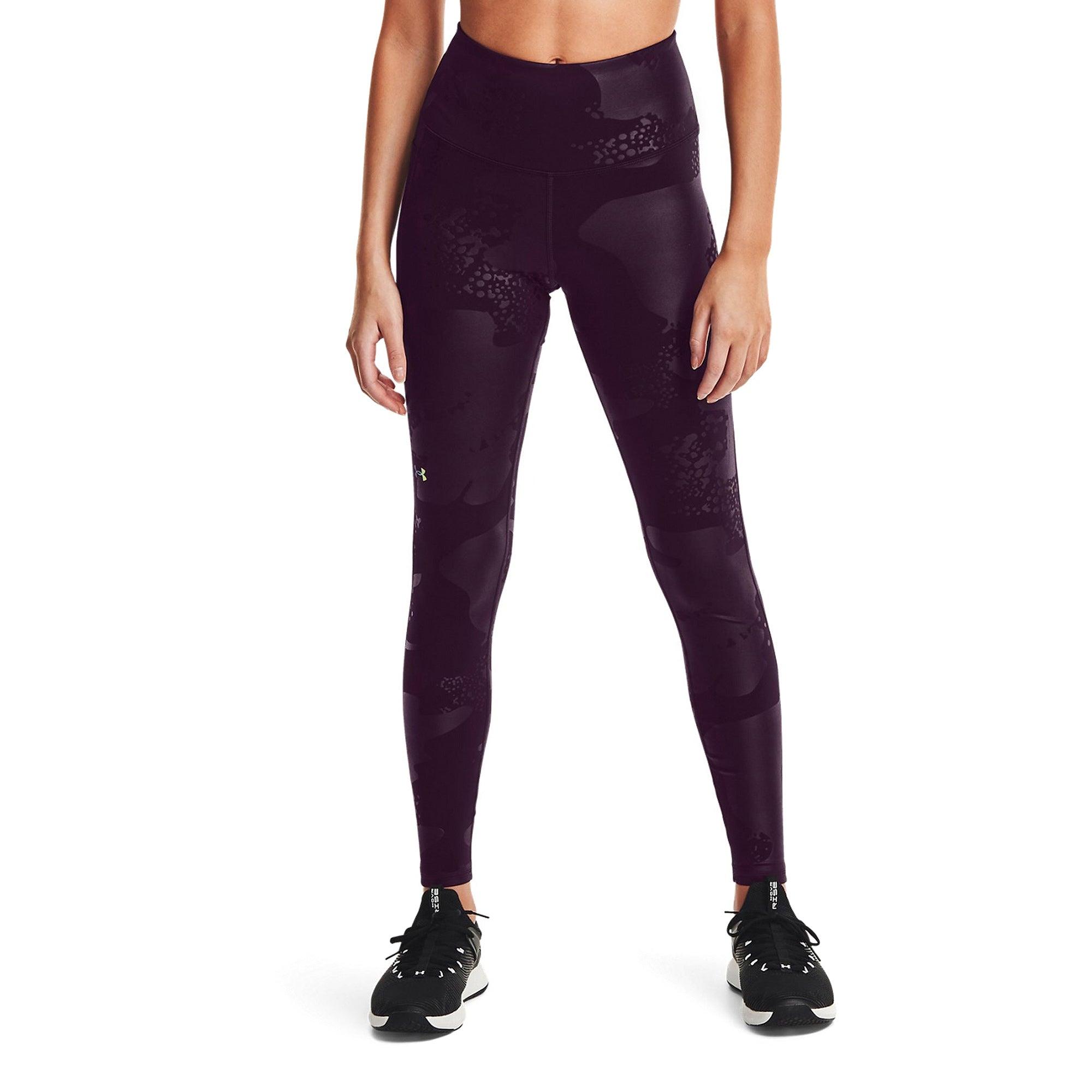 Quần legging thể thao nữ Under Armour RUSH No-Slip Waistband Tonal Full-Length - 1361025-501