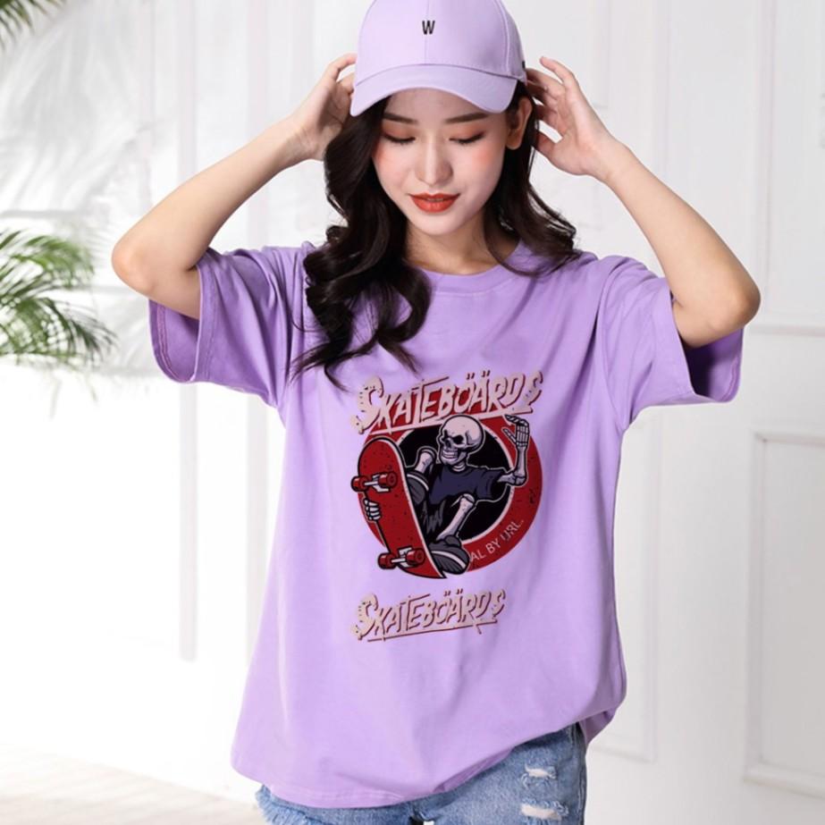Áo Thun Tay Lỡ In Skate Board