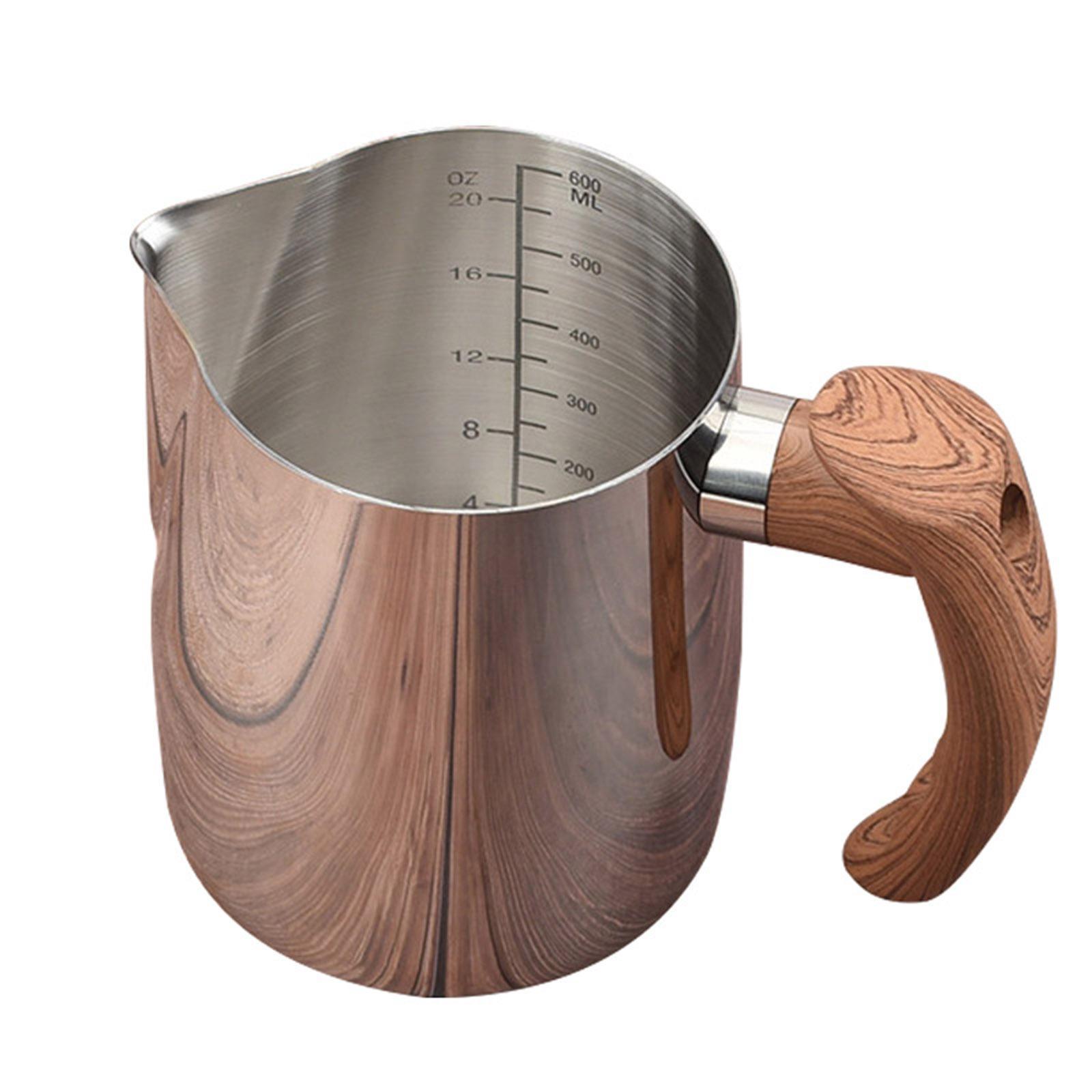 Milk Frothing Cup Easy Clean Milk Frothing Jug for Party Home Kitchen