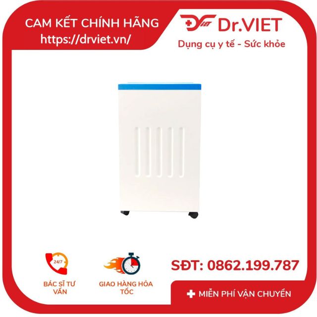 Tủ xe đẩy dụng cụ cấp cứu cao cấp TJM-T03