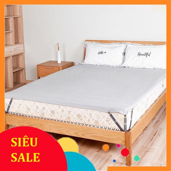 Bộ 4 kẹp ga giường, drap chống xê dịch, hàng đẹp