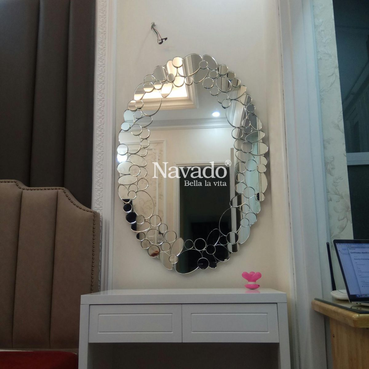 Gương trang điểm cao cấp Halobay.