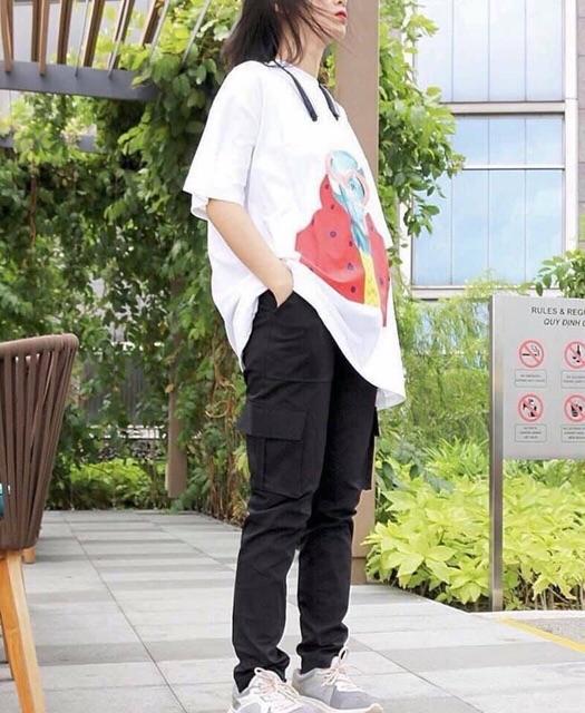 Quần dài kaki túi hộp boxpant unisex - SHOP MAYLAN